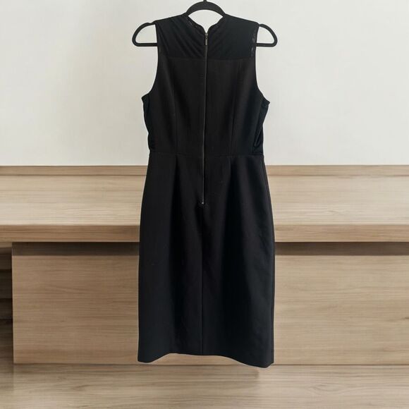 ✨Antonio Melani Black Sleeveless Sheath Sz 4 Dress✨ - Picture 3 of 5